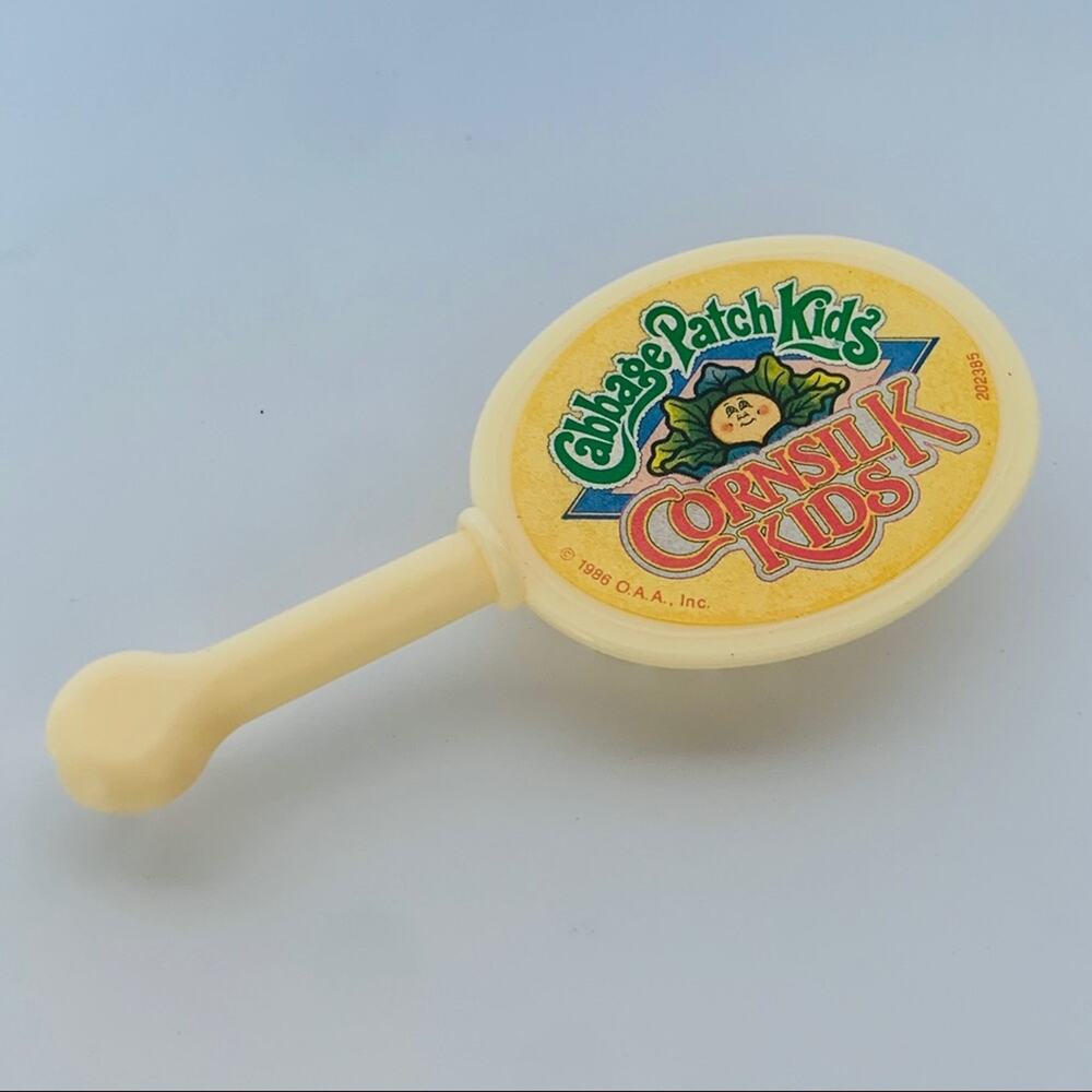 1986 Cabbage Patch Kids Cornsilk Hair Brush Comb CPK Accessorie Vintage